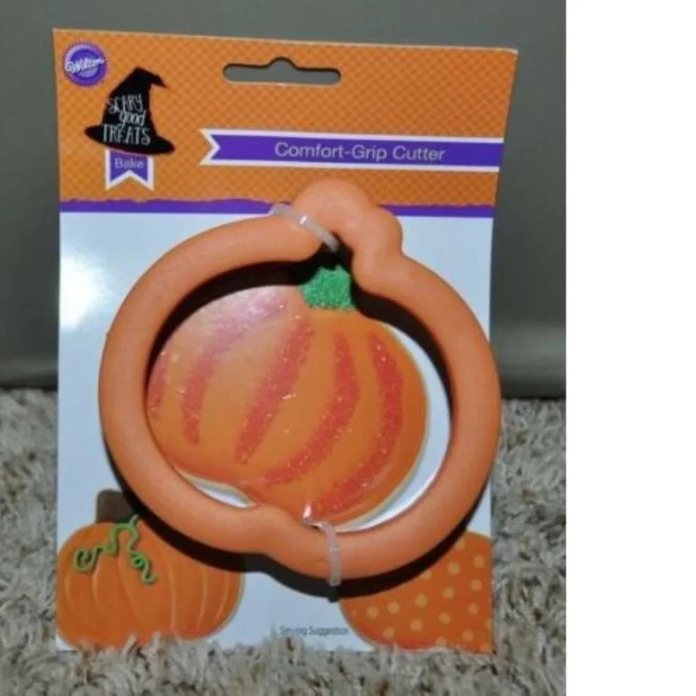 Pumpkin Cookie Cutter Wilton Comfort Grip Pumpkin 4